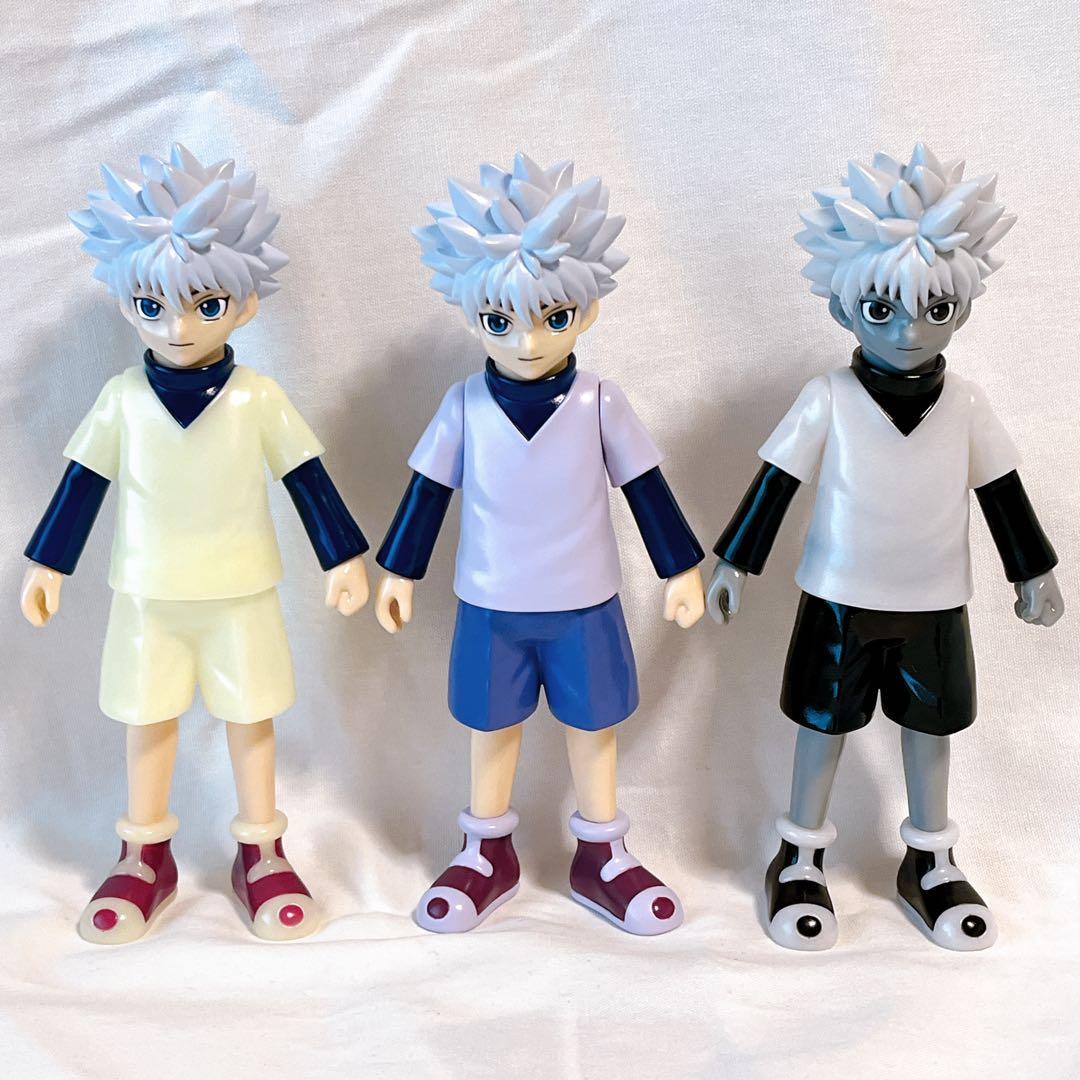 HKDSTOYハンターハンター　キルア　ソフビ　3体セット