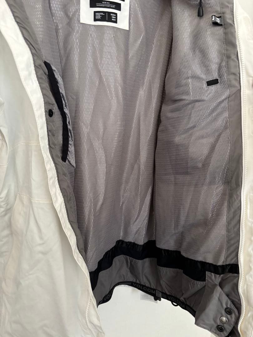 VOLCOM GORE-TEX ホワイトジャケット M