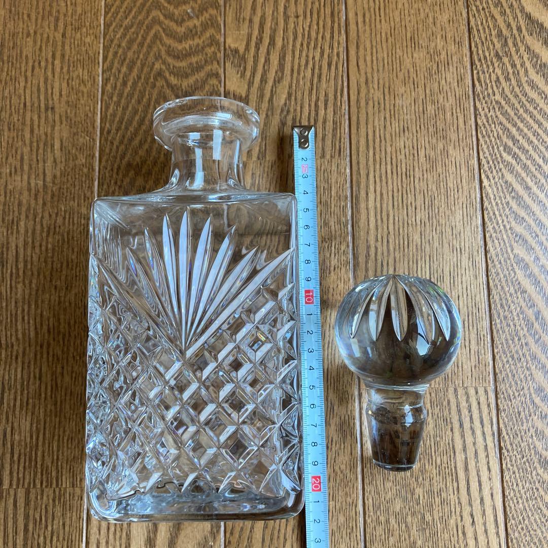 クリスタルボトル　昭和レトロ　ヴィンテージ