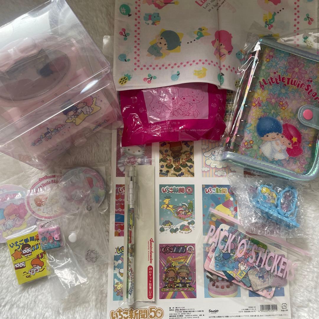 キキララグッズ　レトロ　詰め合わせBOX