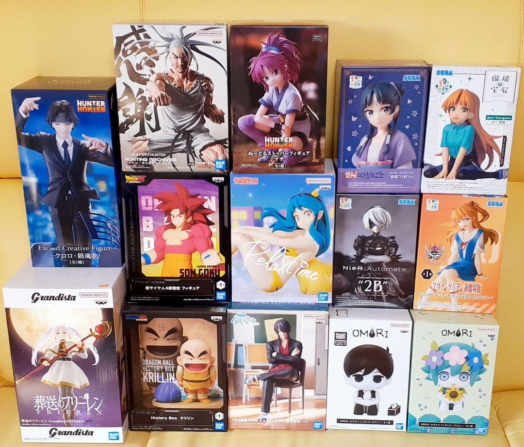 14体セット　HUNTER×HUNTER　他　プライズ　フィギュア　まとめ売り
